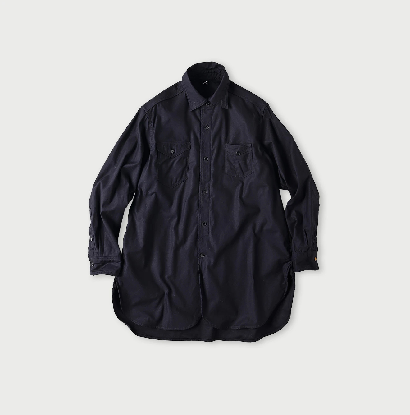 45R(フォーティファイブアール) |薄バックサテンの908ガチャポケシャツ