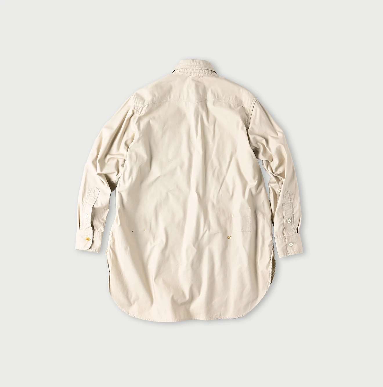 45R(フォーティファイブアール) |薄バックサテンの908ガチャポケシャツ