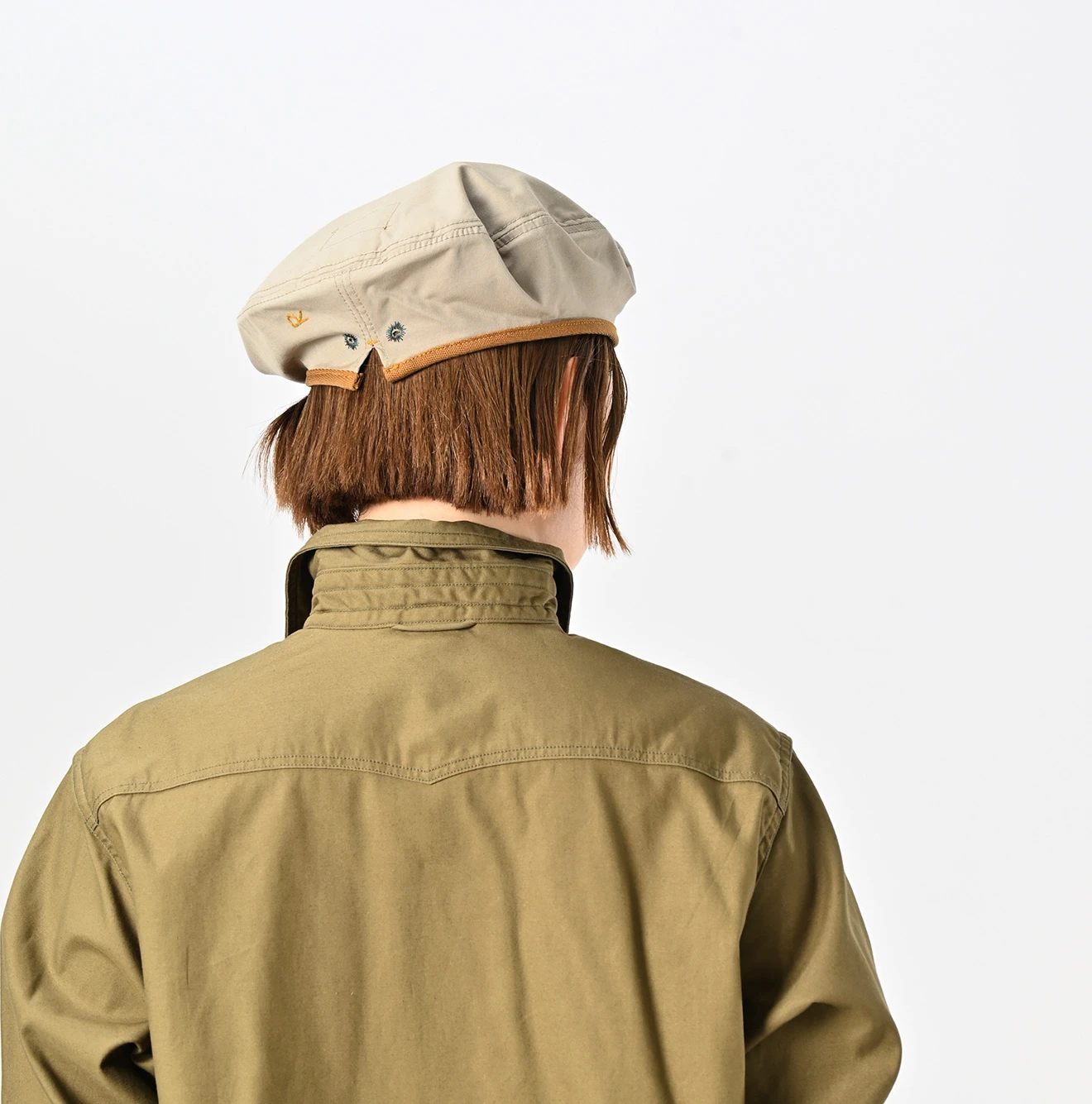 45R(フォーティファイブアール) |薄バックサテンの908ガチャポケシャツ