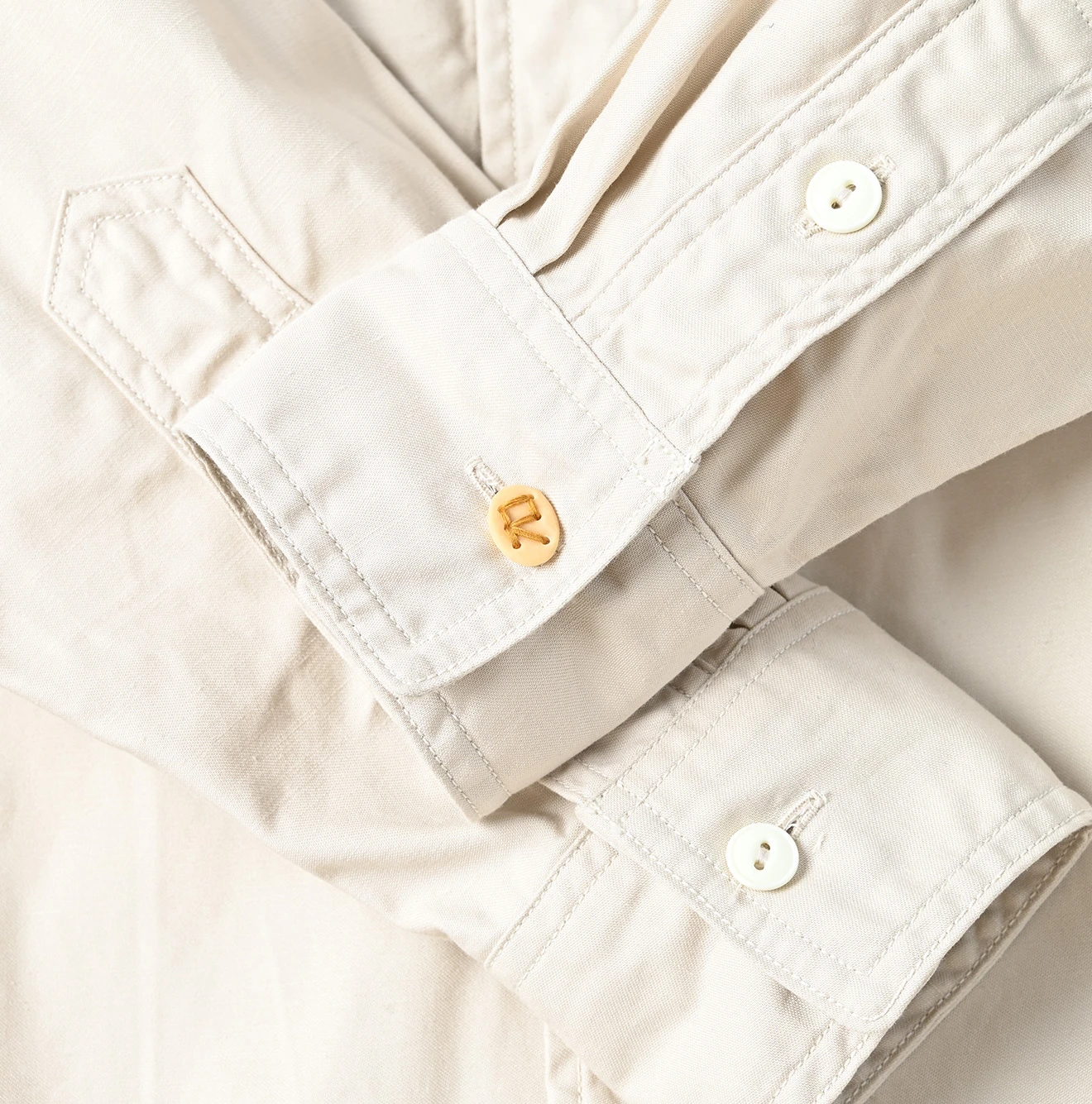 45R(フォーティファイブアール) |薄バックサテンの908ガチャポケシャツ