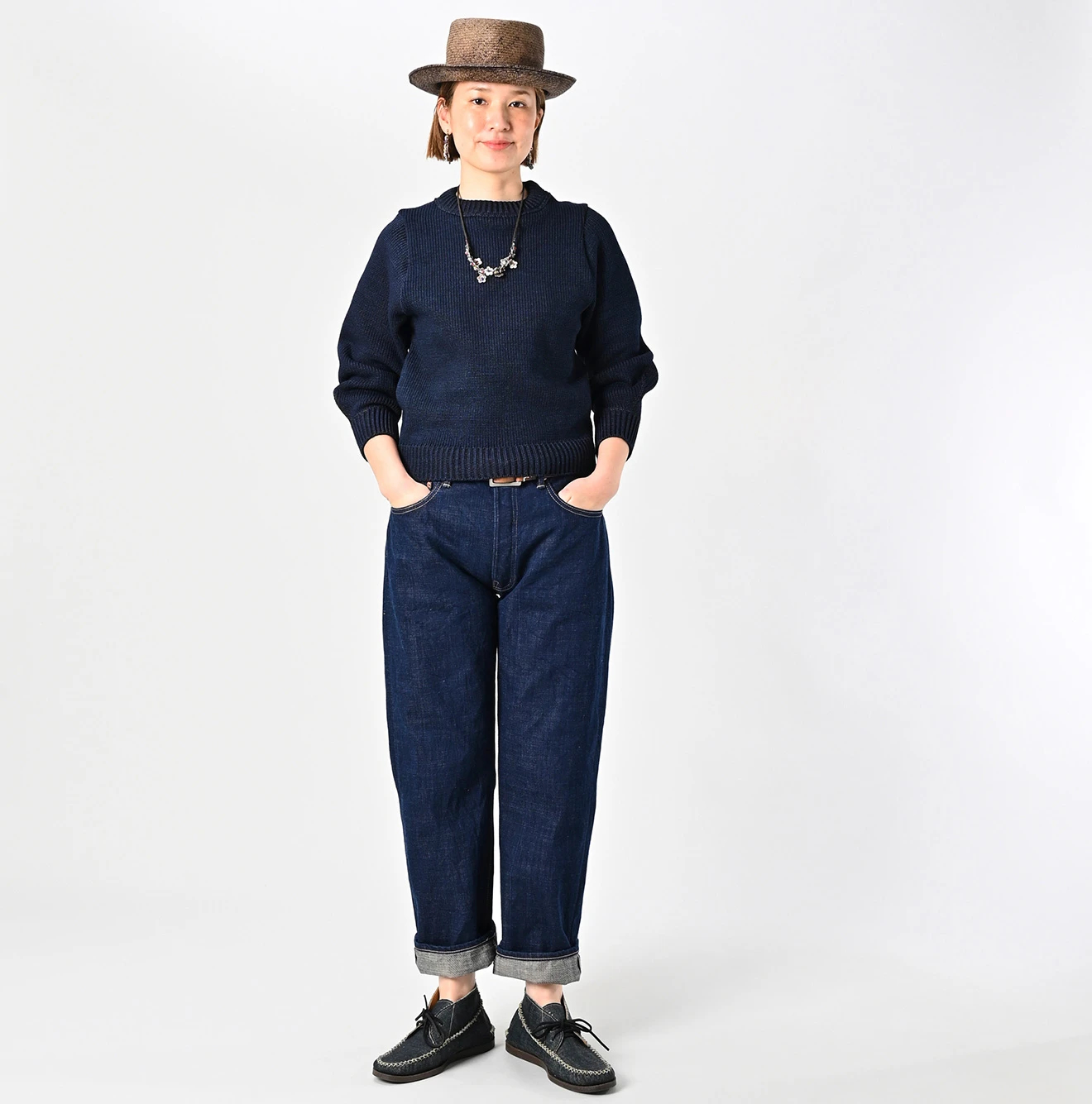 45R（フォーティファイブアール）| 再び6.5藍空比古比女（濃） Denim