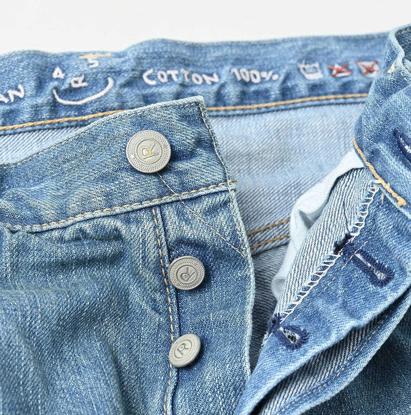 45R（フォーティファイブアール）| 再び6.5空比古比女（淡） Denim