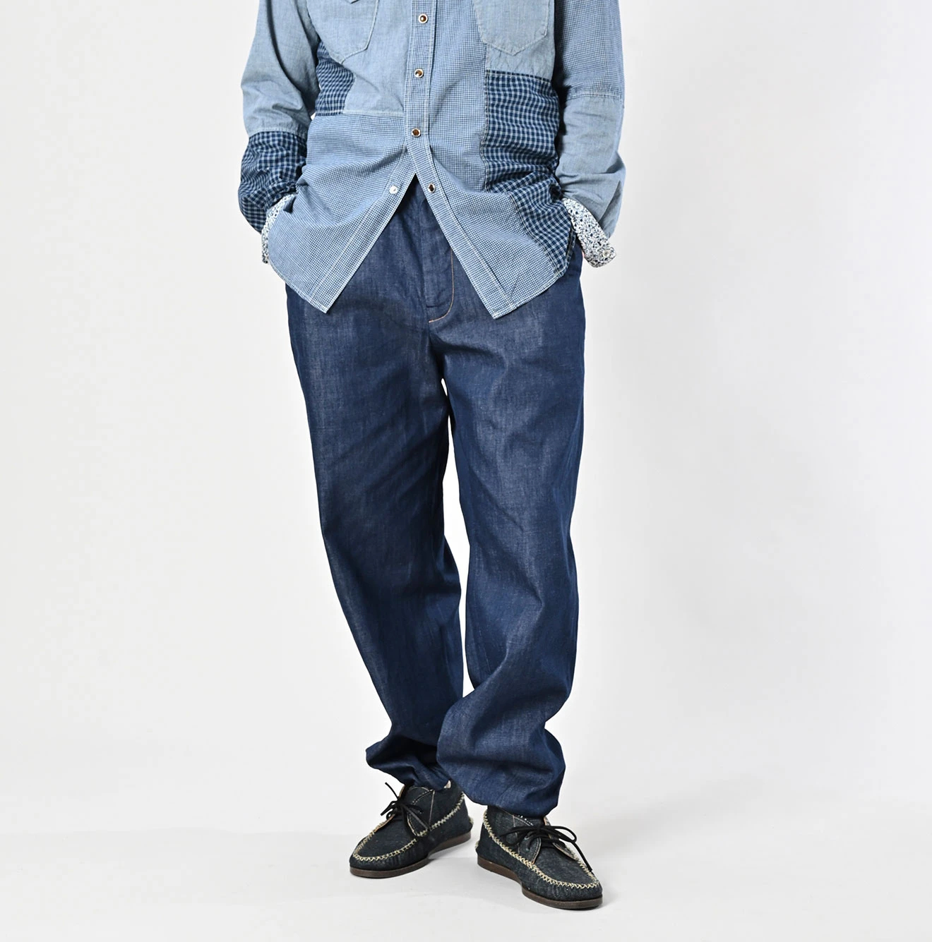 45R(フォーティファイブアール) |モンプデニムの908ニームパンツ（濃）