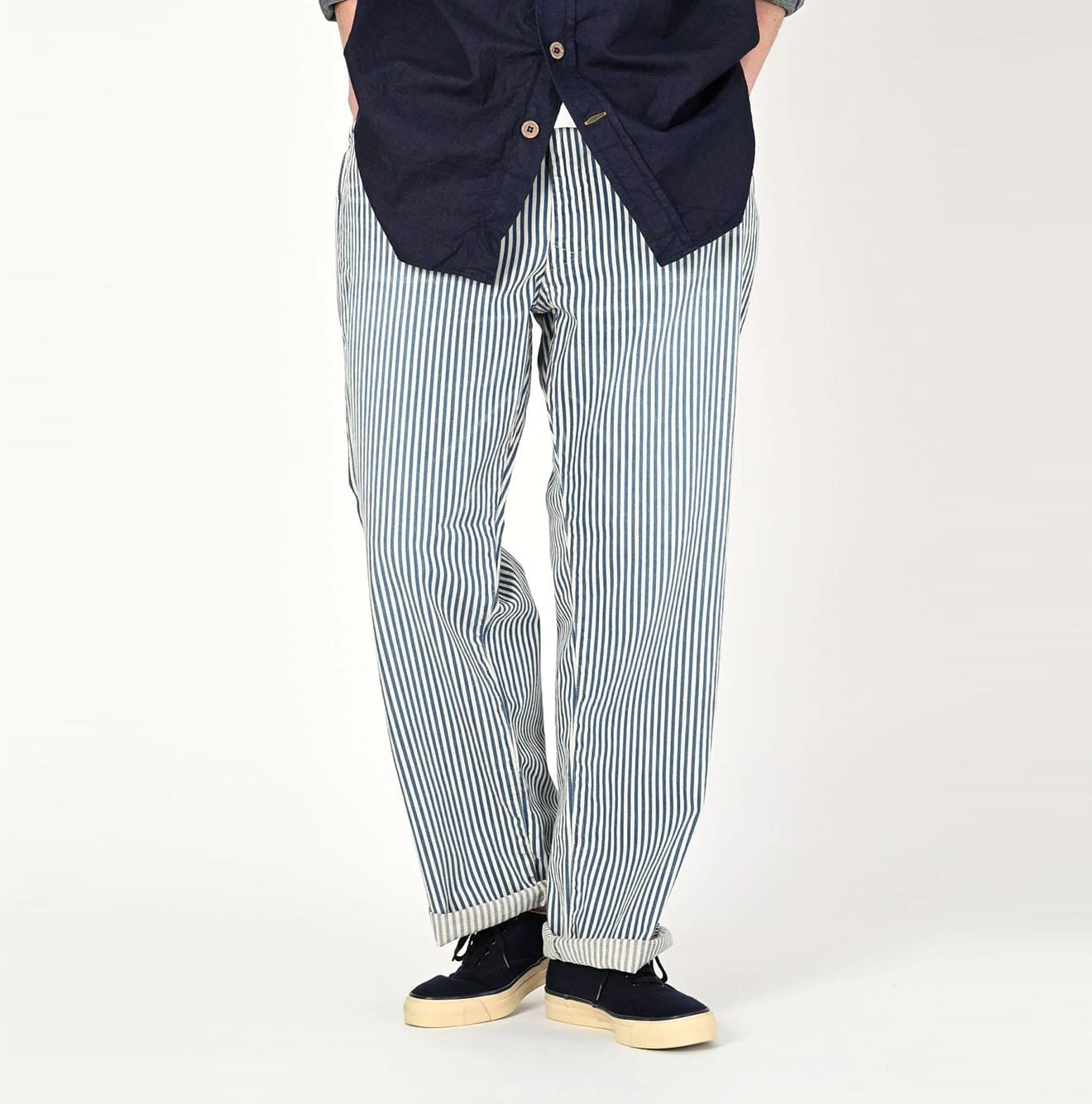 45R(フォーティファイブアール) |小麦デニムの908ペインターパンツ（インディゴ重）