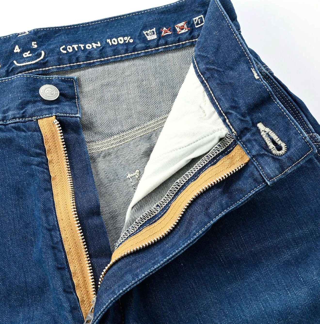 45R(フォーティファイブアール) |小麦デニムの908ペインターパンツ（インディゴ重）