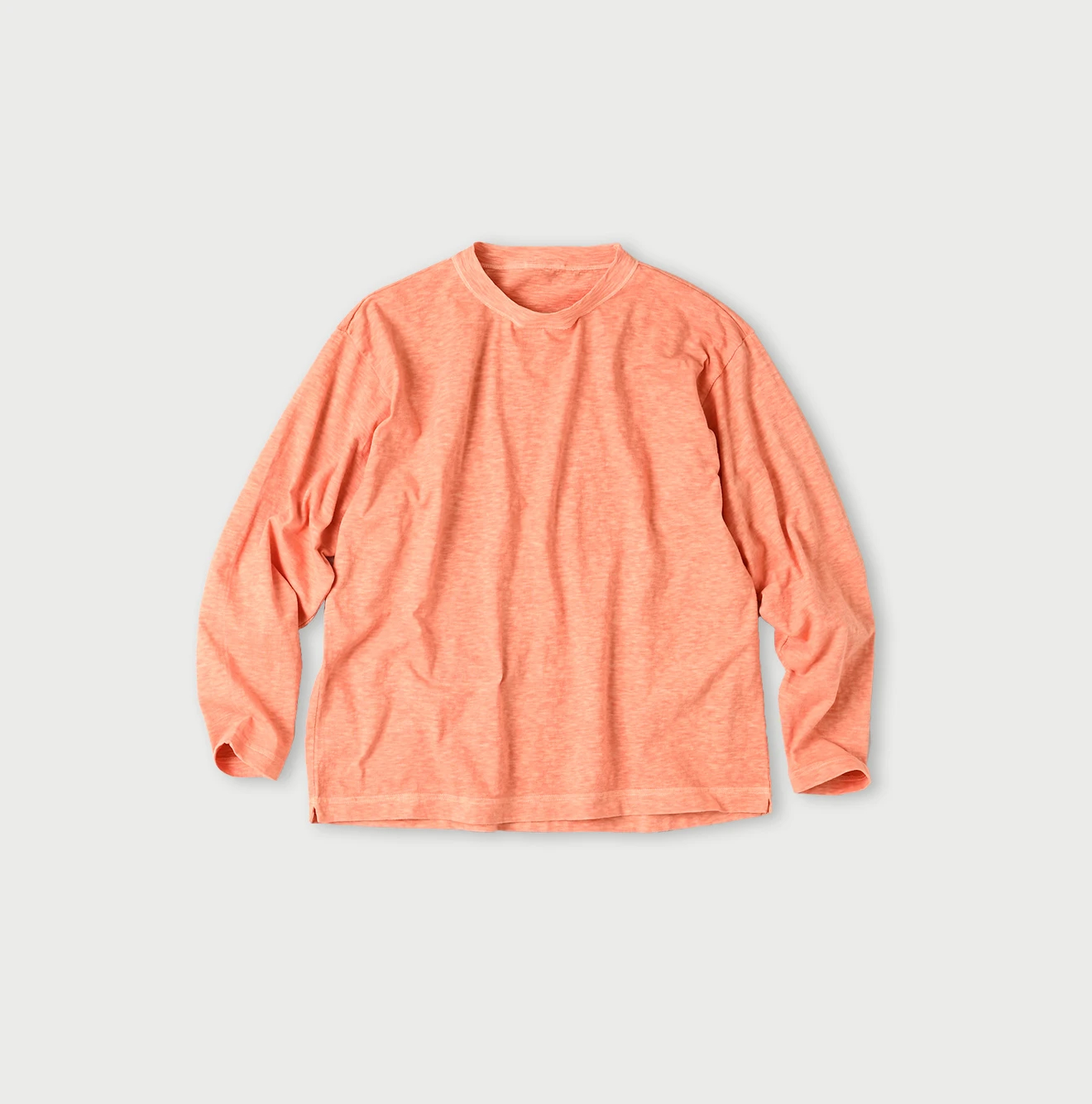 45R 908オーシャン長袖T 桜色ピンク系 45R（フォーティファイブアール）| 天竺の908オーシャンTシャツ（45草