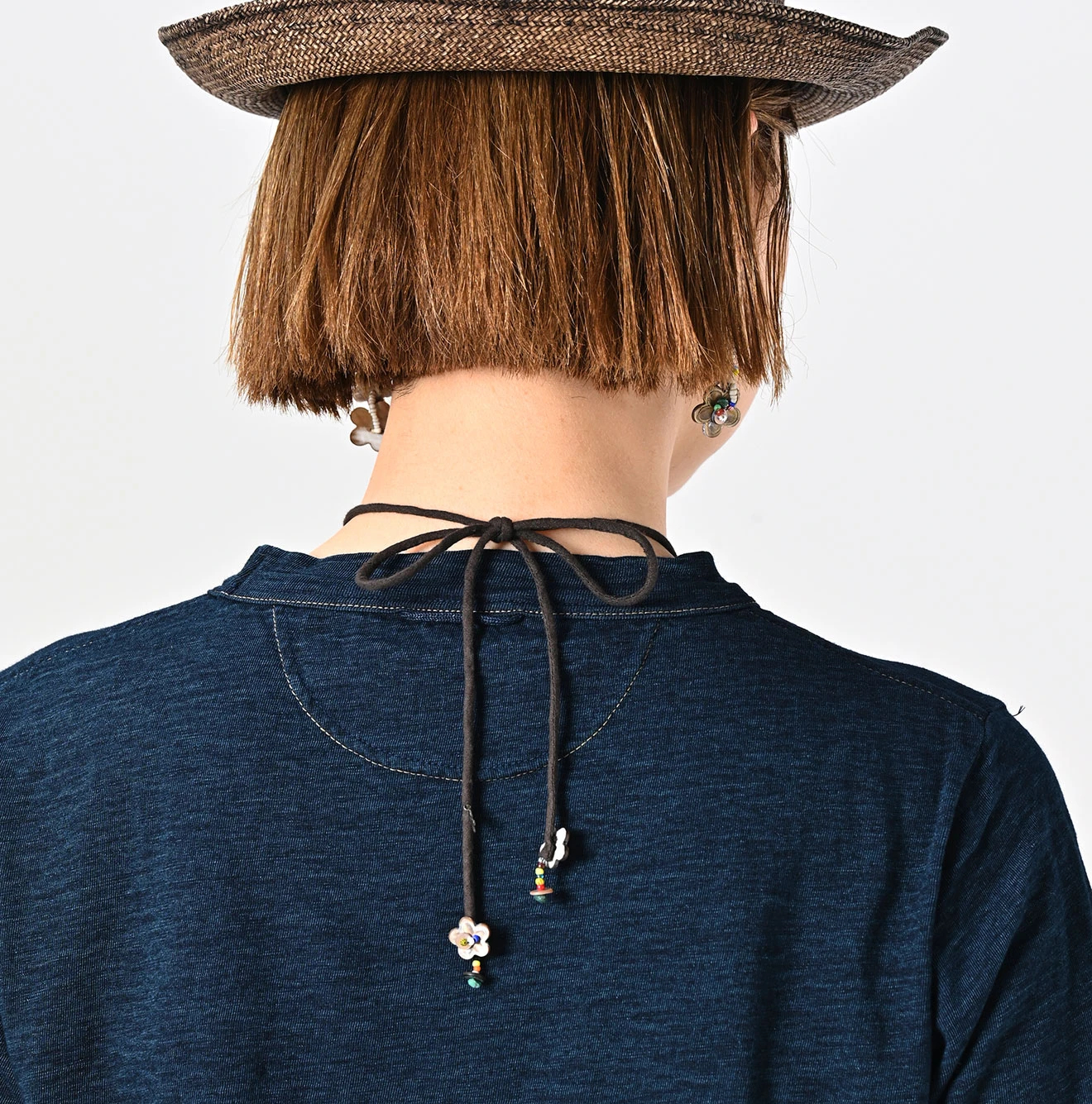 45R(フォーティファイブアール) |天竺の90845星Tシャツ（インディゴ）