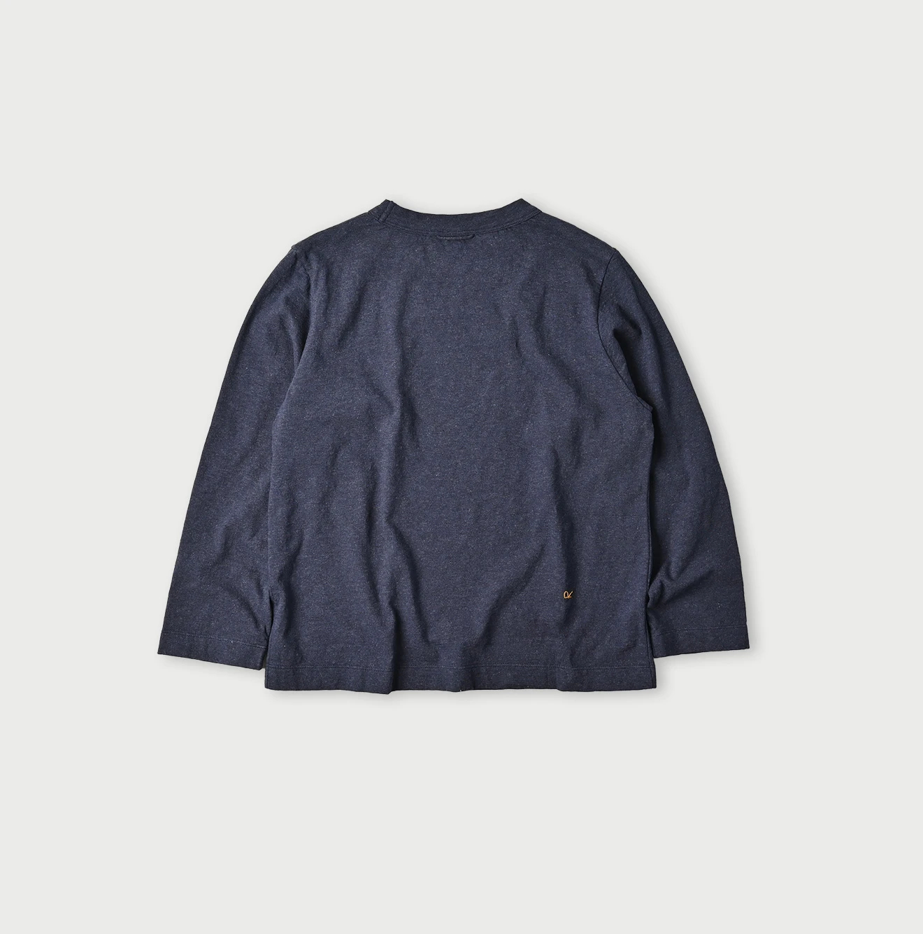 【45R】45rpm 綿100% 天竺の四角Tシャツ クルーネック ロンT 2 45R（フォーティファイブアール）| 天竺の四角Tシャツ（トップ） Long
