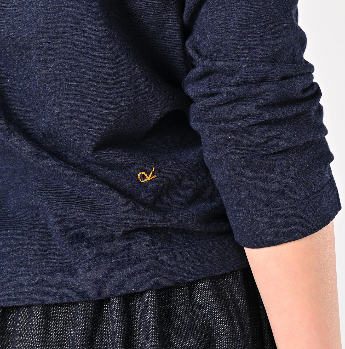 45R（フォーティファイブアール）| 天竺の四角Tシャツ（トップ） Long