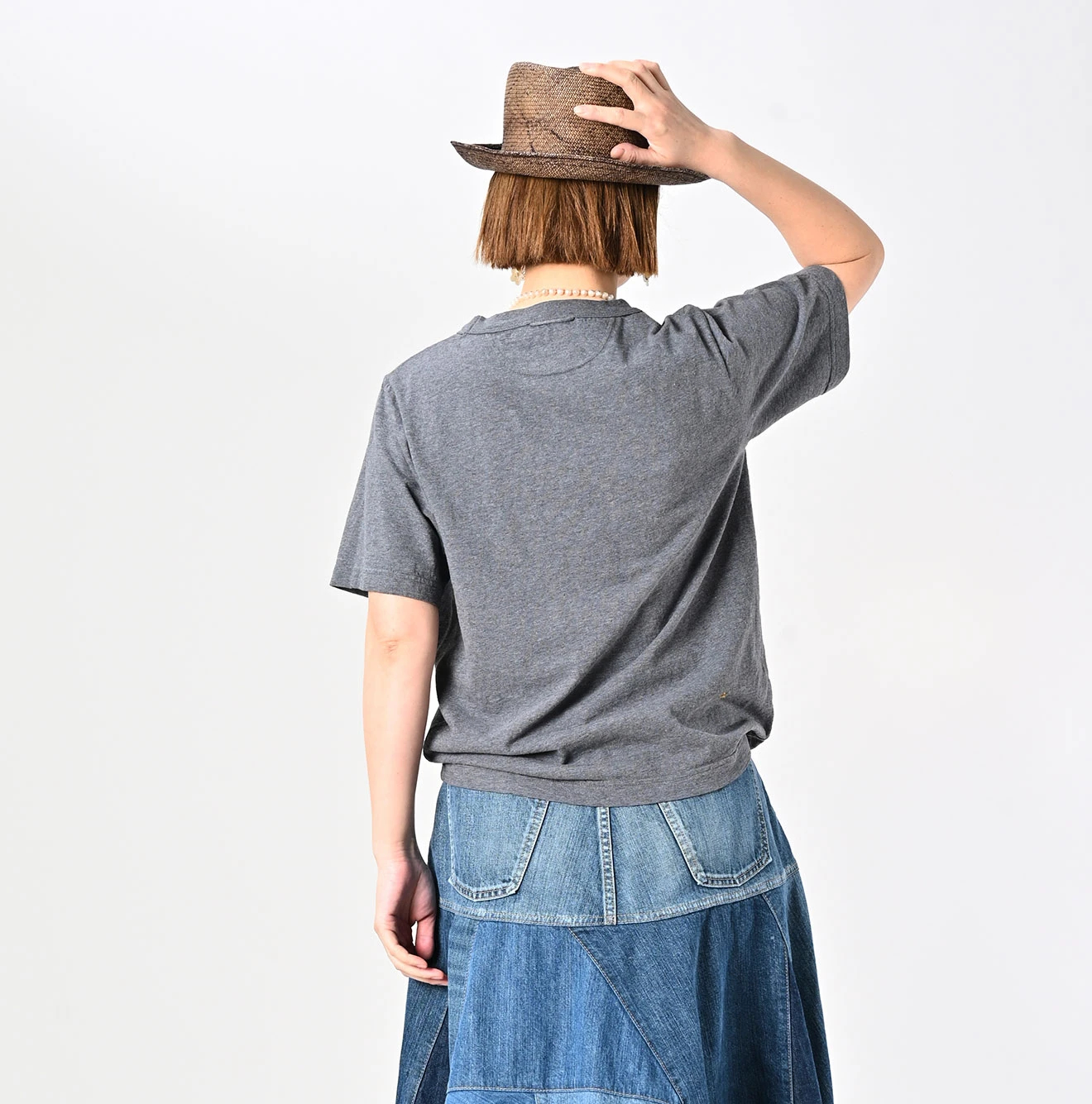 45R(フォーティファイブアール) |天竺の90845星Ｔシャツ（トップ）