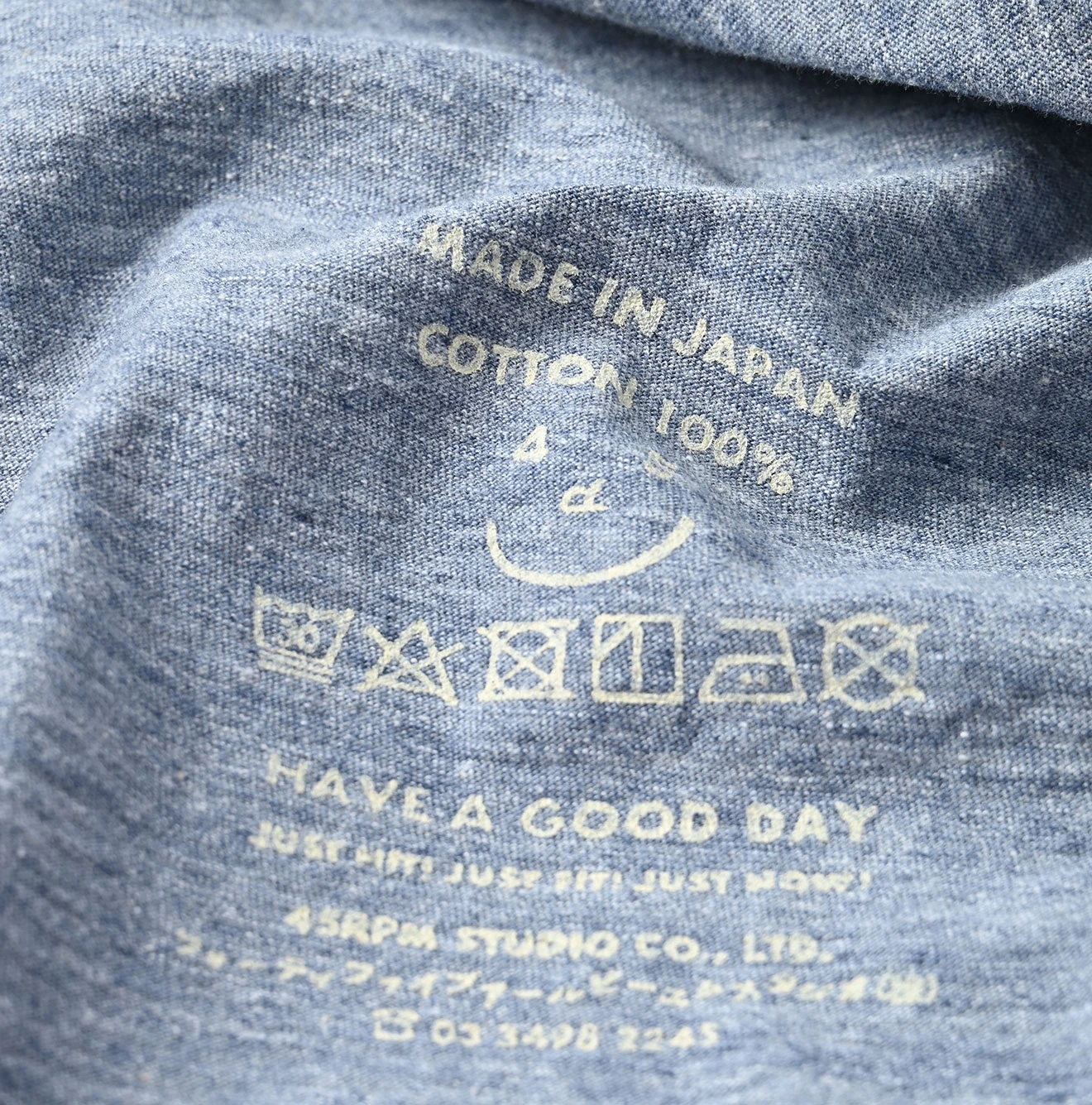 45R(フォーティファイブアール) |天竺の90845星Ｔシャツ（トップ）