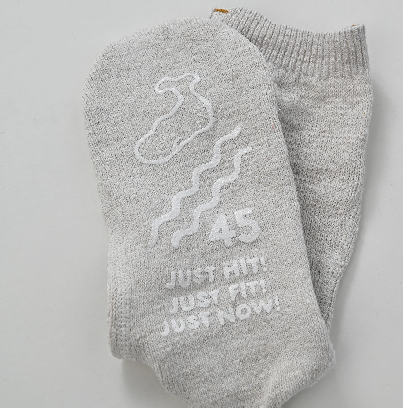 45R(フォーティファイブアール) |ざっくりガーゼニットソーの靴下