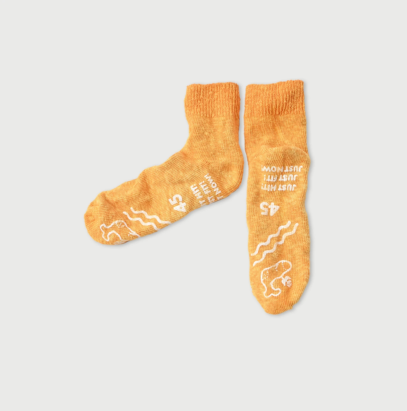 45R(フォーティファイブアール) |度詰天竺のソックス（草木染め）