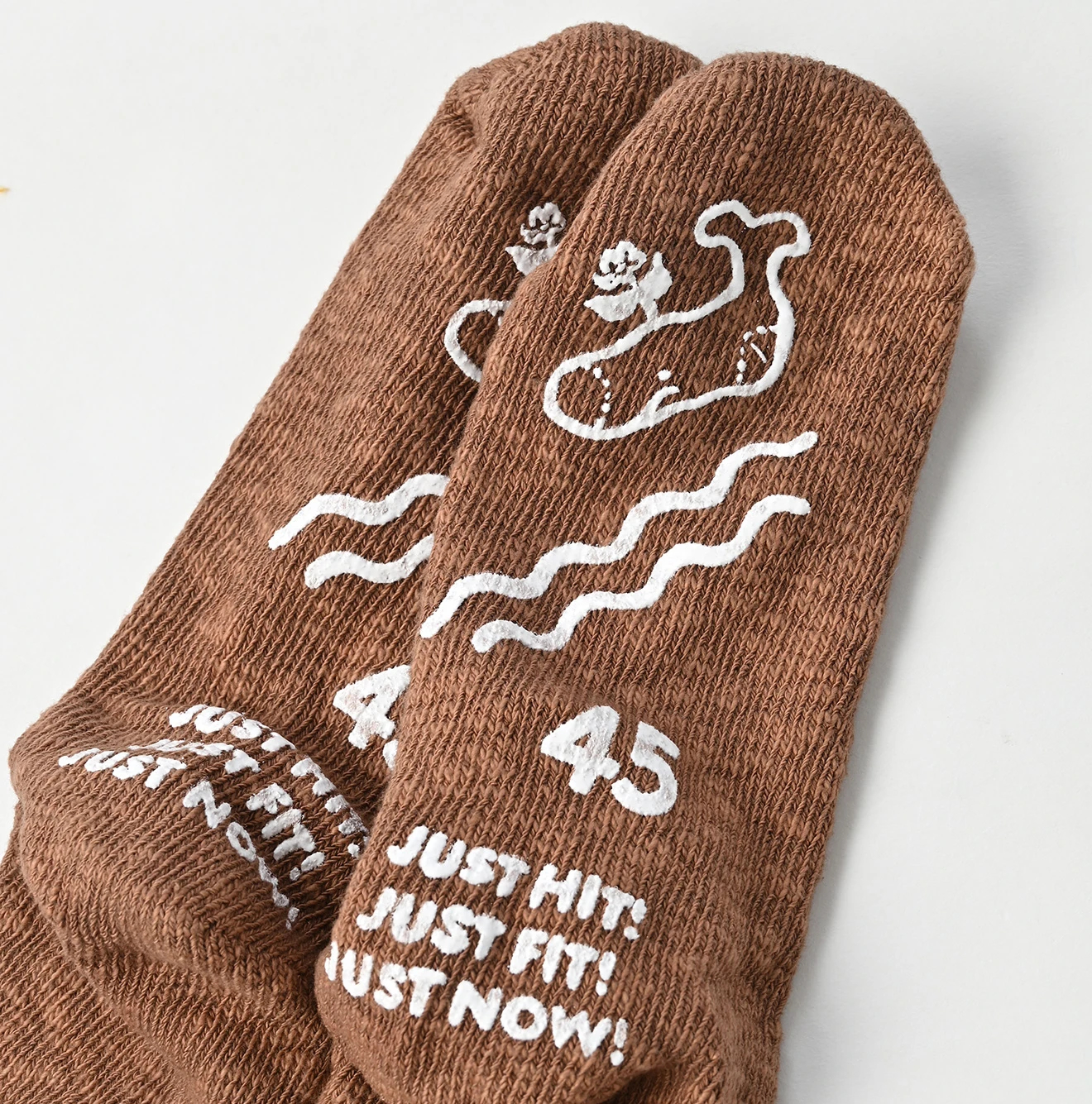 45R(フォーティファイブアール) |度詰天竺のソックス（草木染め）