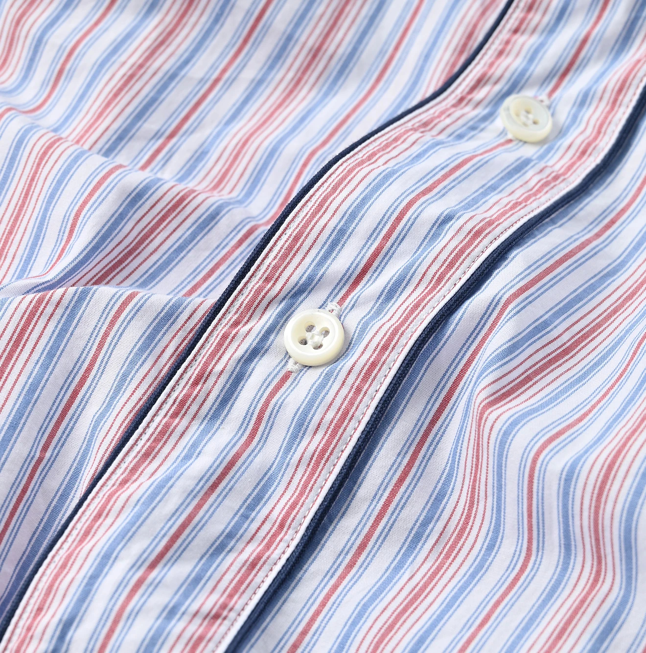 45R(フォーティファイブアール) |ダンプマルチストライプのパジャマドレス