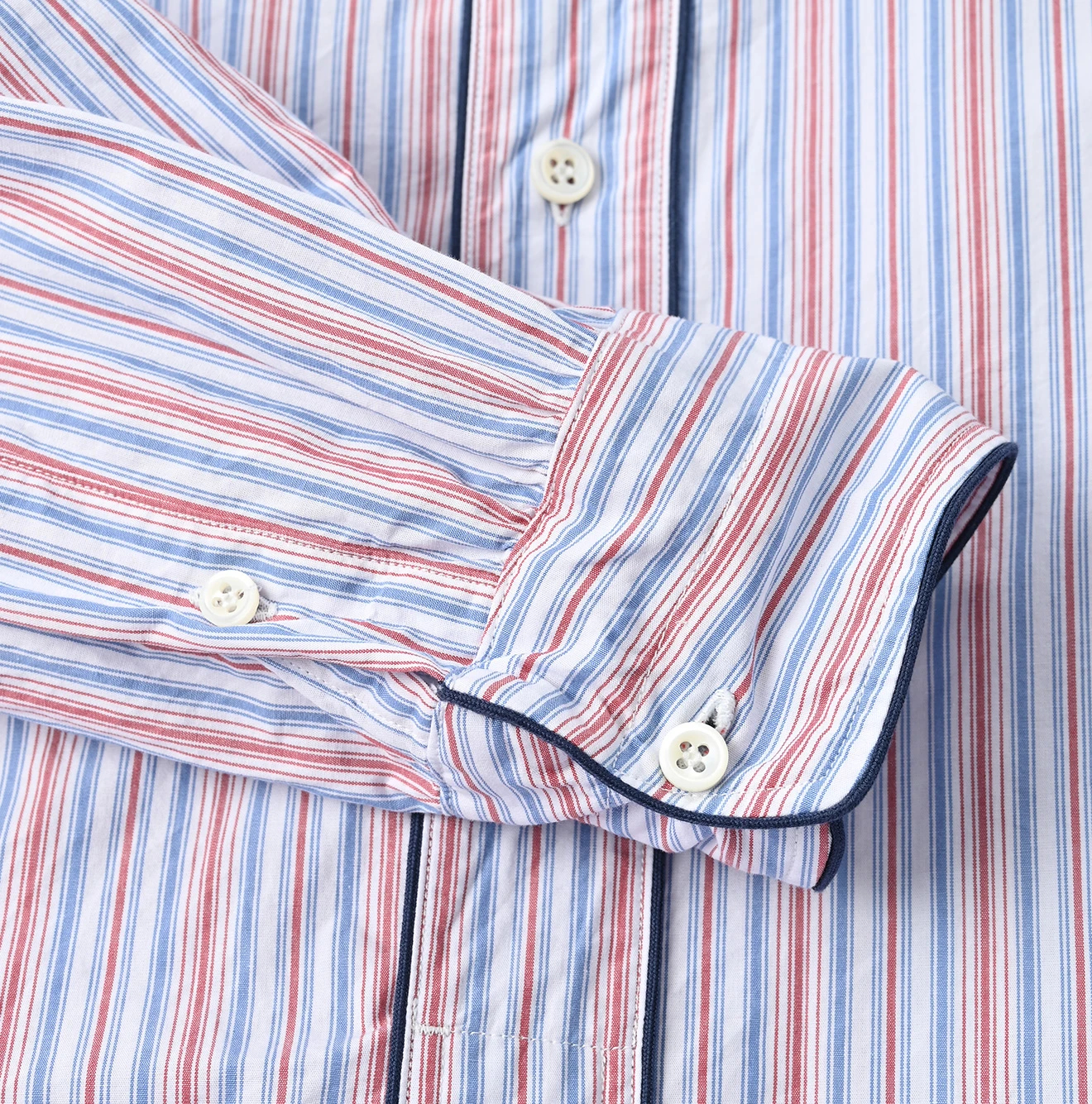 45R(フォーティファイブアール) |ダンプマルチストライプのパジャマドレス