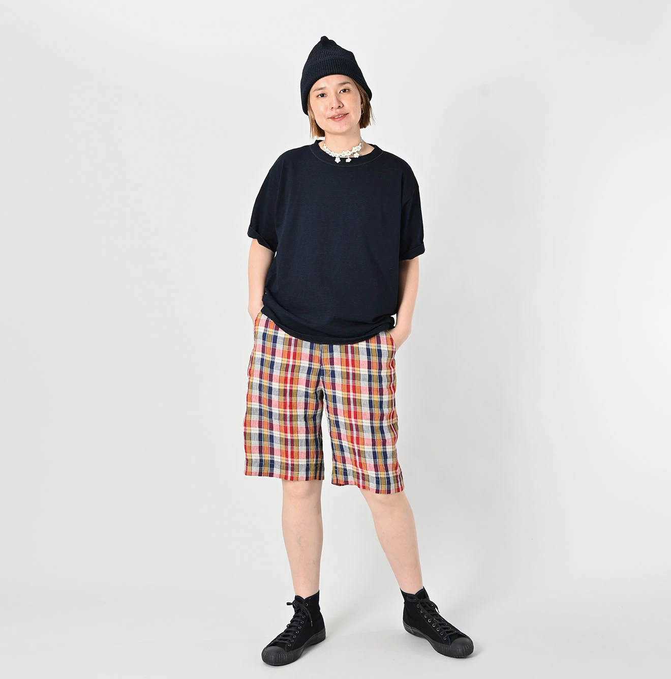 45R(フォーティファイブアール) |天竺の908オーシャンTシャツ（インディゴ濃）