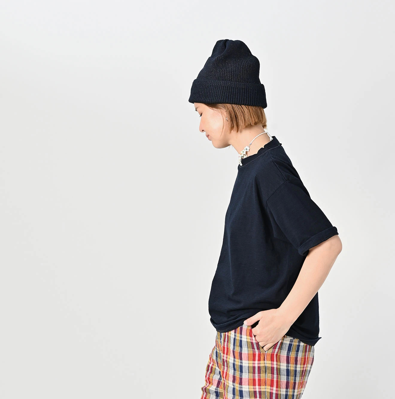 45R(フォーティファイブアール) |天竺の908オーシャンTシャツ（インディゴ濃）