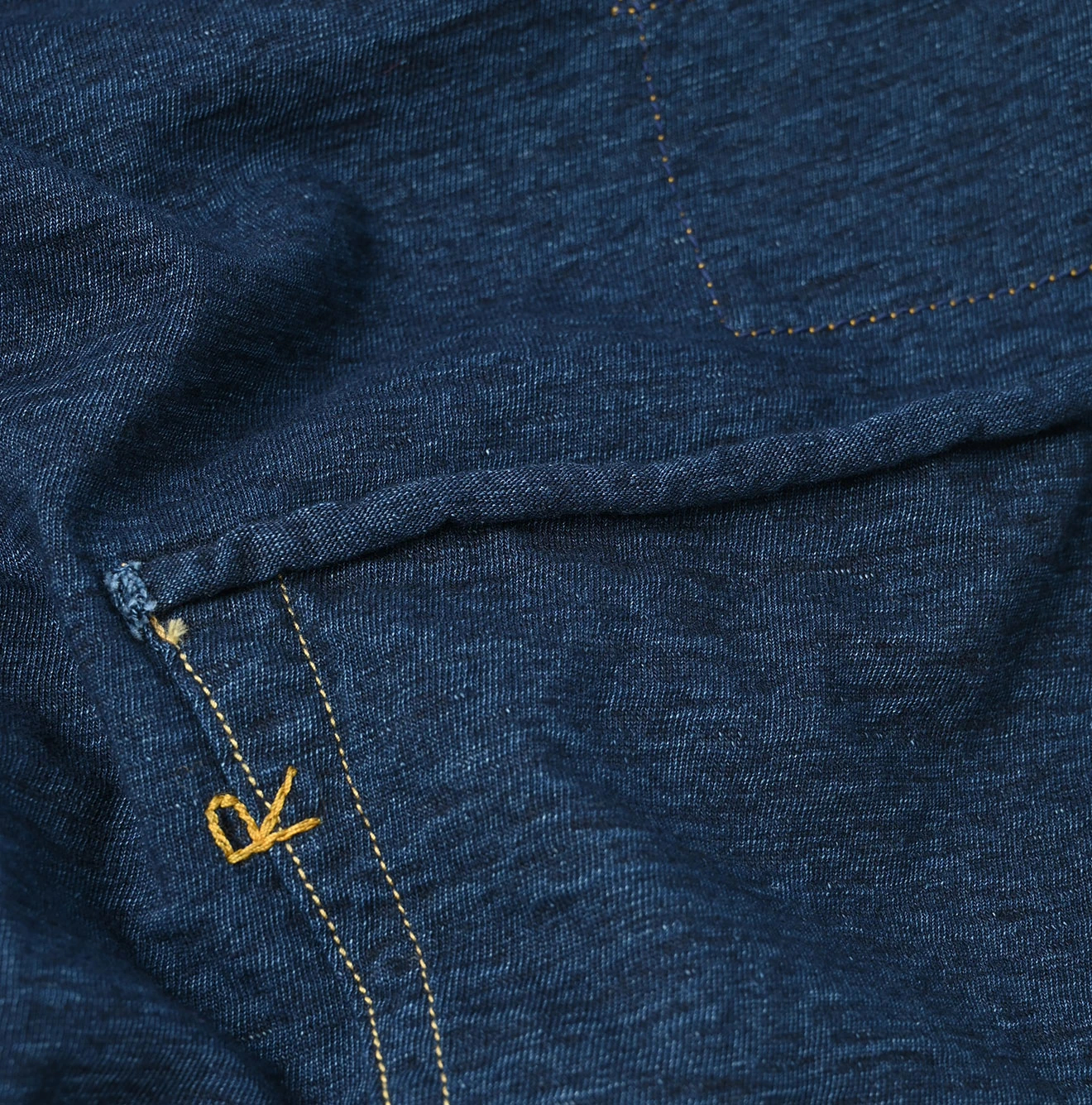 45R(フォーティファイブアール) |天竺の908オーシャンTシャツ（インディゴ濃）