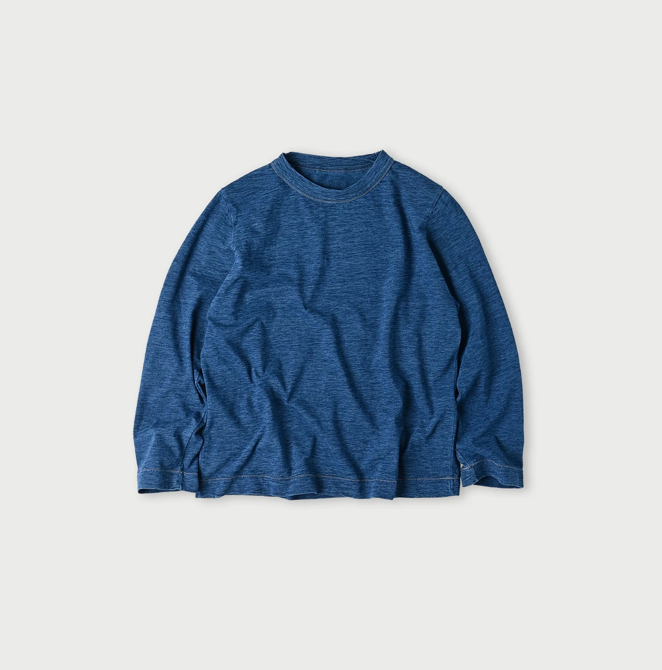 45R（フォーティファイブアール）| 天竺の四角Tシャツ（インディゴ重