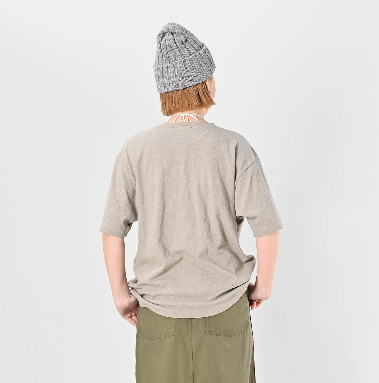 45R(フォーティファイブアール) |4545天竺の908VネックTシャツ