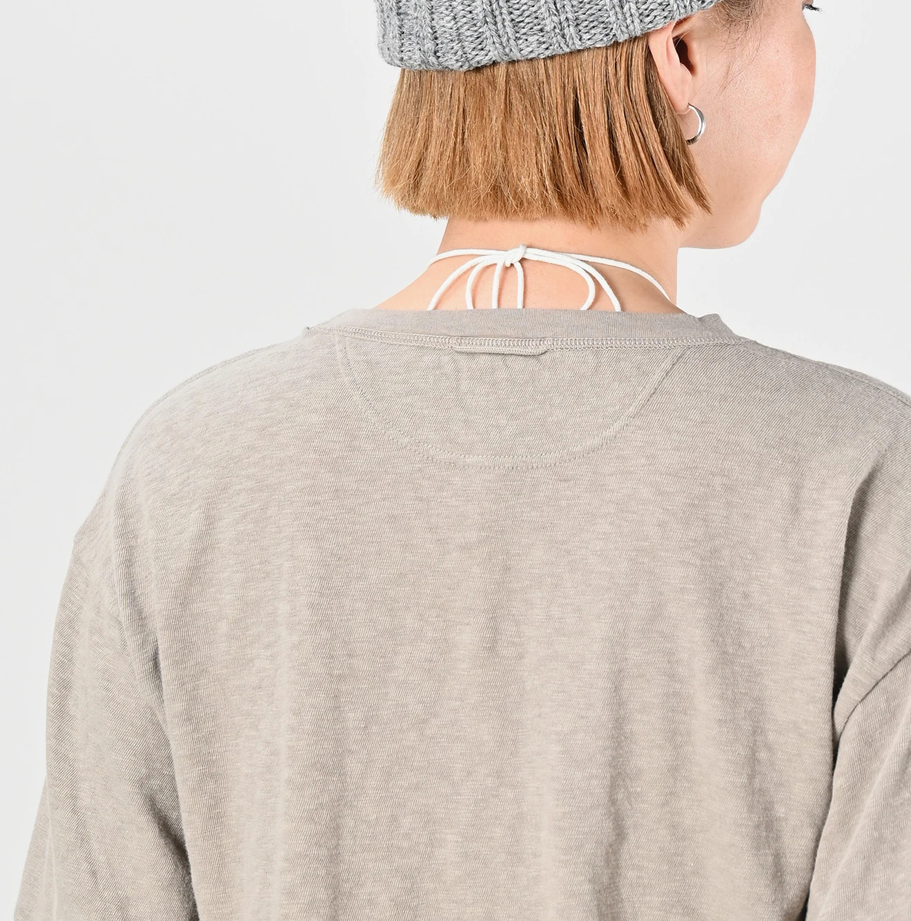 45R(フォーティファイブアール) |4545天竺の908VネックTシャツ