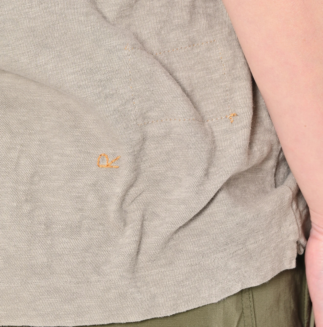 45R(フォーティファイブアール) |4545天竺の908VネックTシャツ