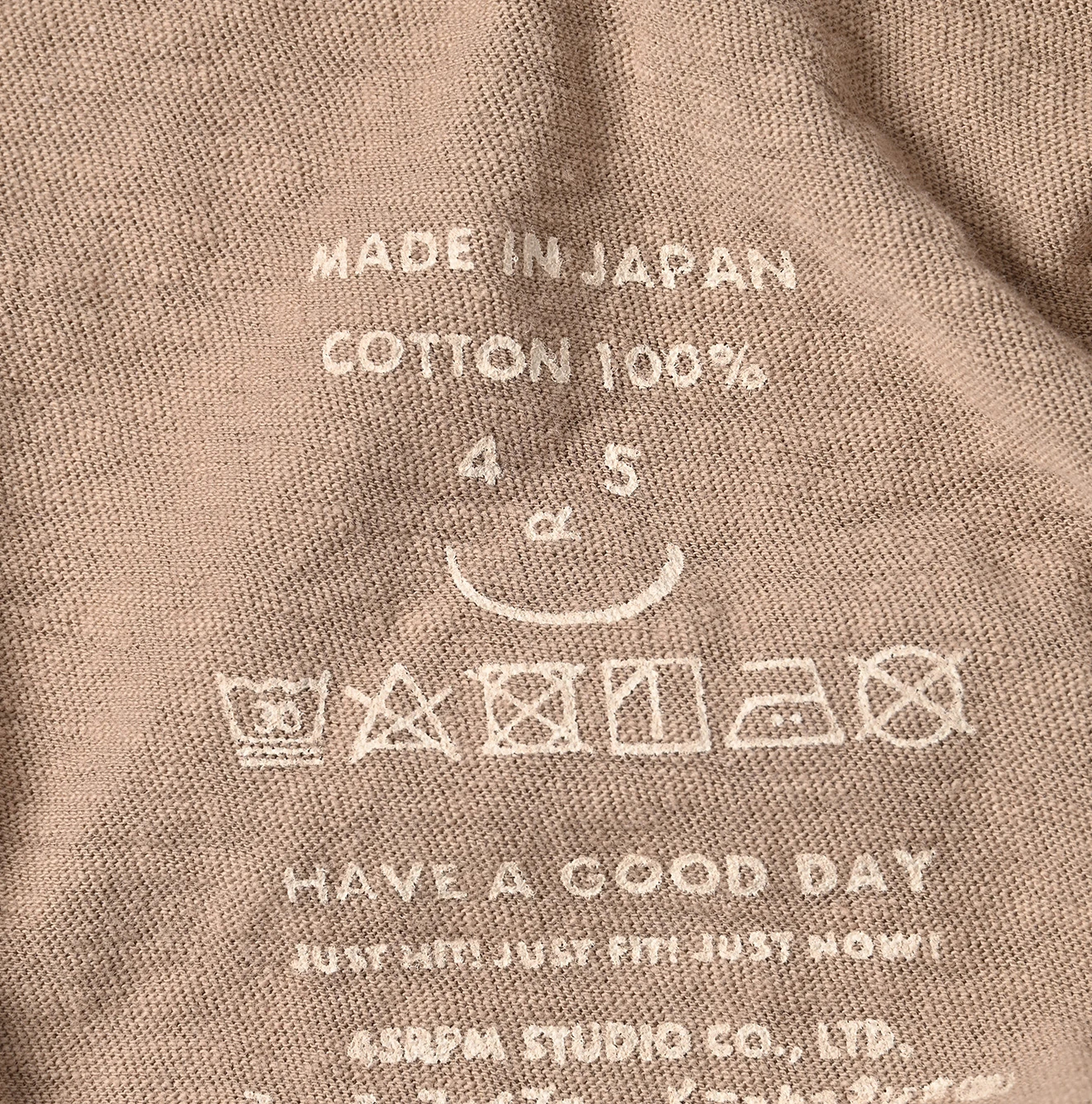 45R(フォーティファイブアール) |4545天竺の908VネックTシャツ