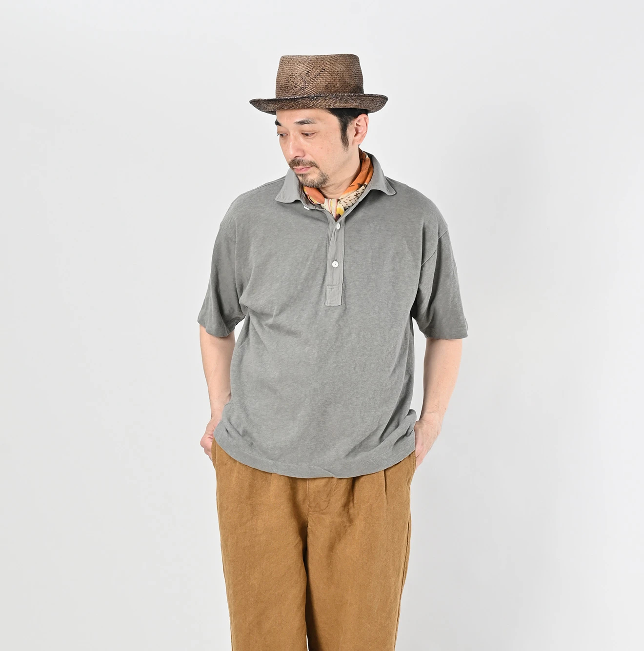 45R（フォーティファイブアール）| 4545天竺の908ポロ Polo Shirt