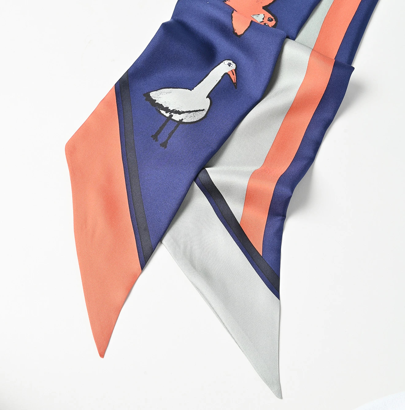 45R(フォーティファイブアール) |ぺーぺーバードプリントのシルクこんぶ