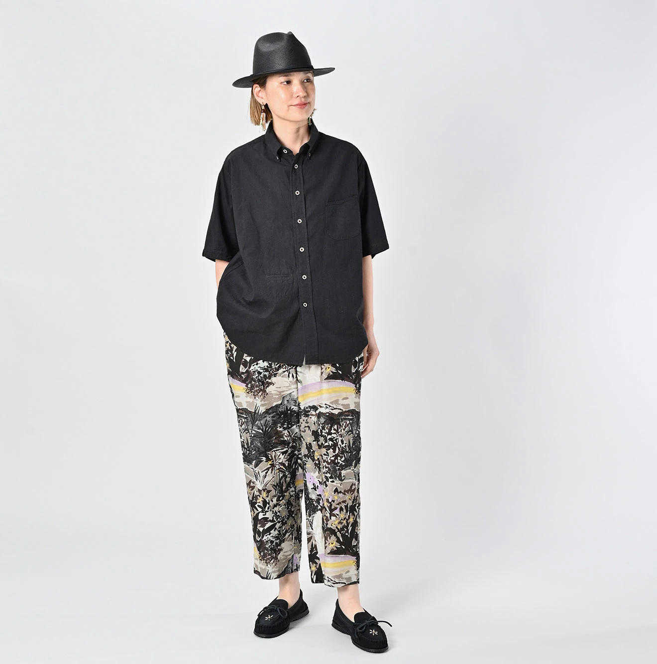 45R(フォーティファイブアール) |インドカディオックスのオーシャン半袖シャツMEN