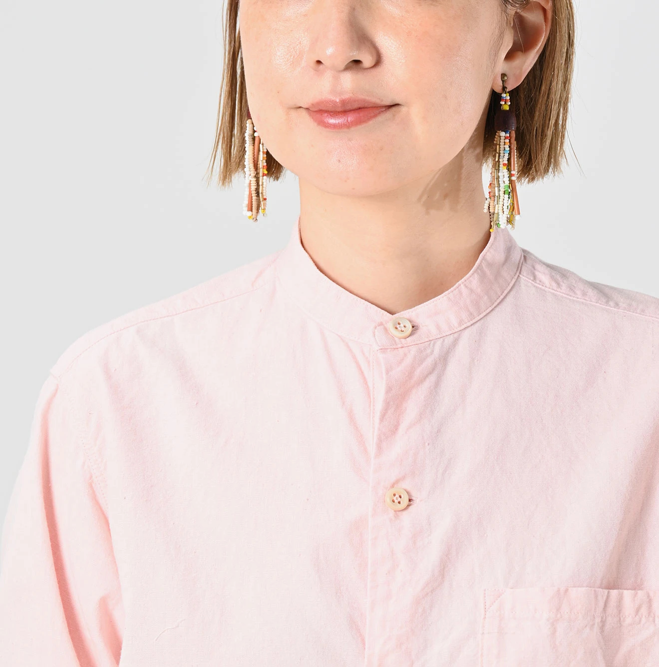 45R(フォーティファイブアール) |インドカディオックスの908スタンドグランパプルシャツ