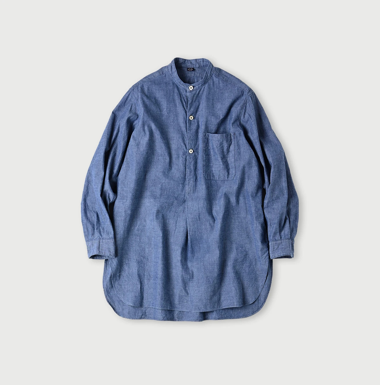 45R(フォーティファイブアール) |藍インドカディオックスの908スタンドグランパプルシャツ