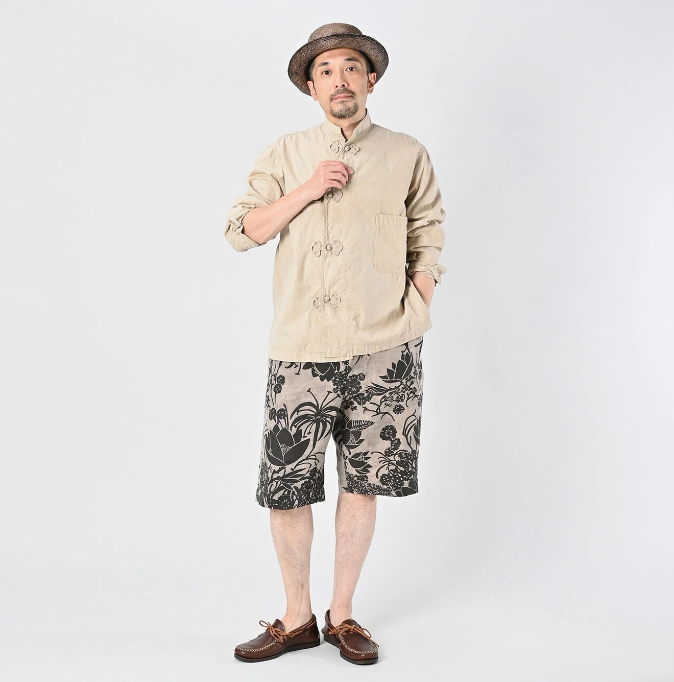 45R(フォーティファイブアール) |インドカディオックスの908クローバーノットシャツ