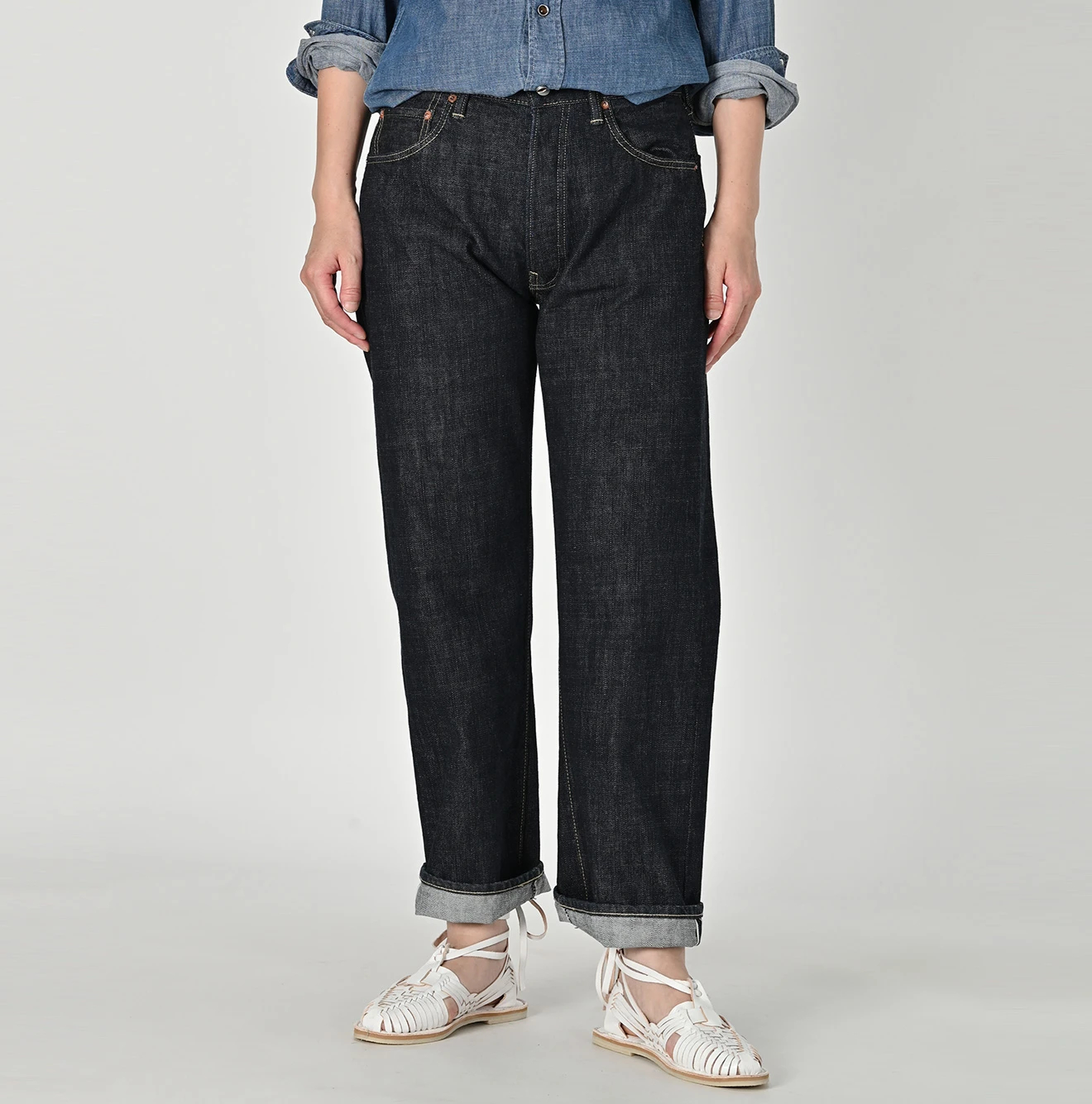 45R（フォーティファイブアール）| 再び6.5空比古比女（濃） Denim