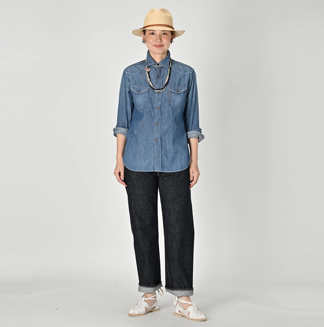 45R（フォーティファイブアール）| 再び6.5空比古比女（濃） Denim