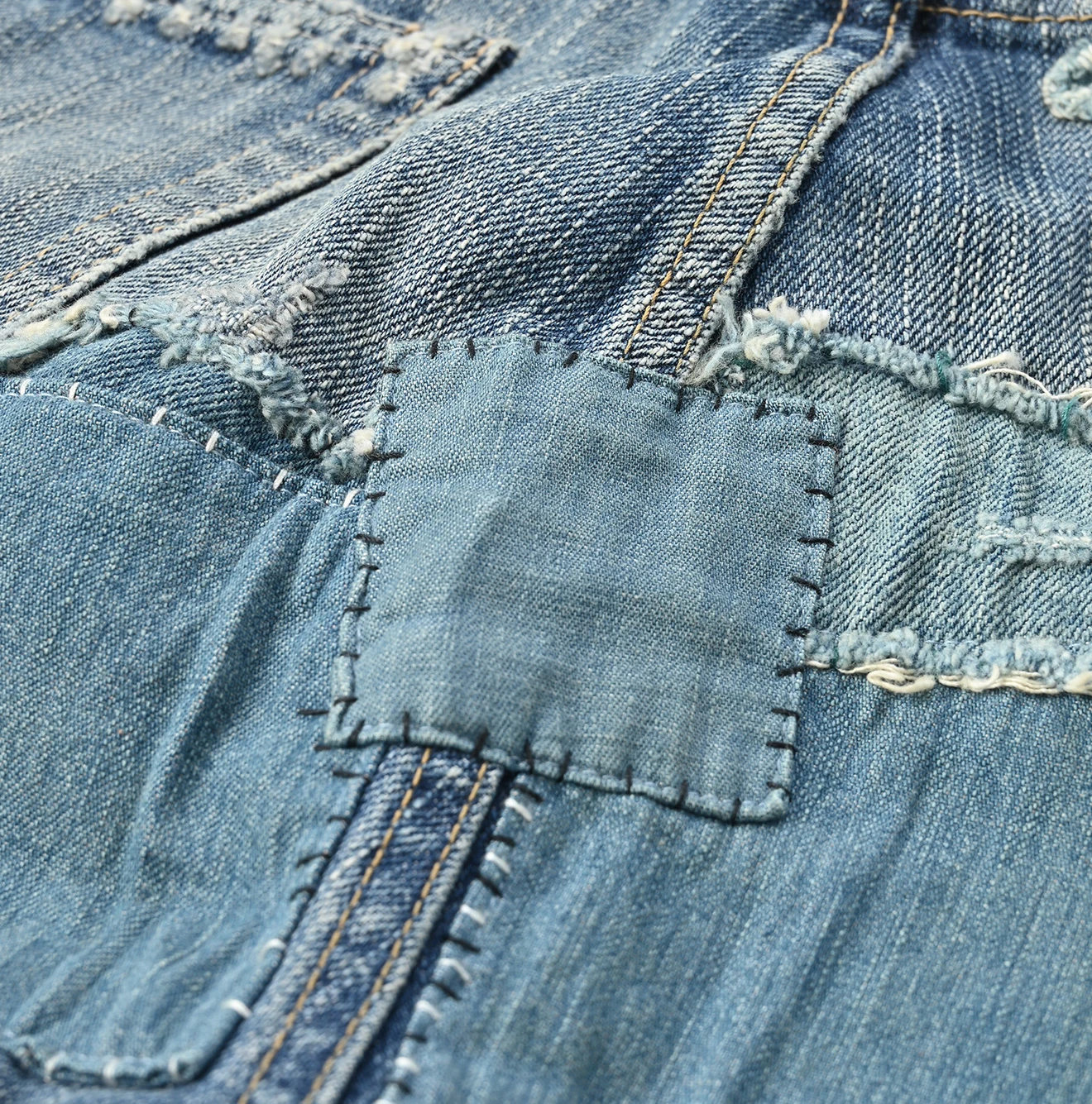 45R(フォーティファイブアール) |再び6.5の空比古比女遖加工（ハッピーパッチワーク）