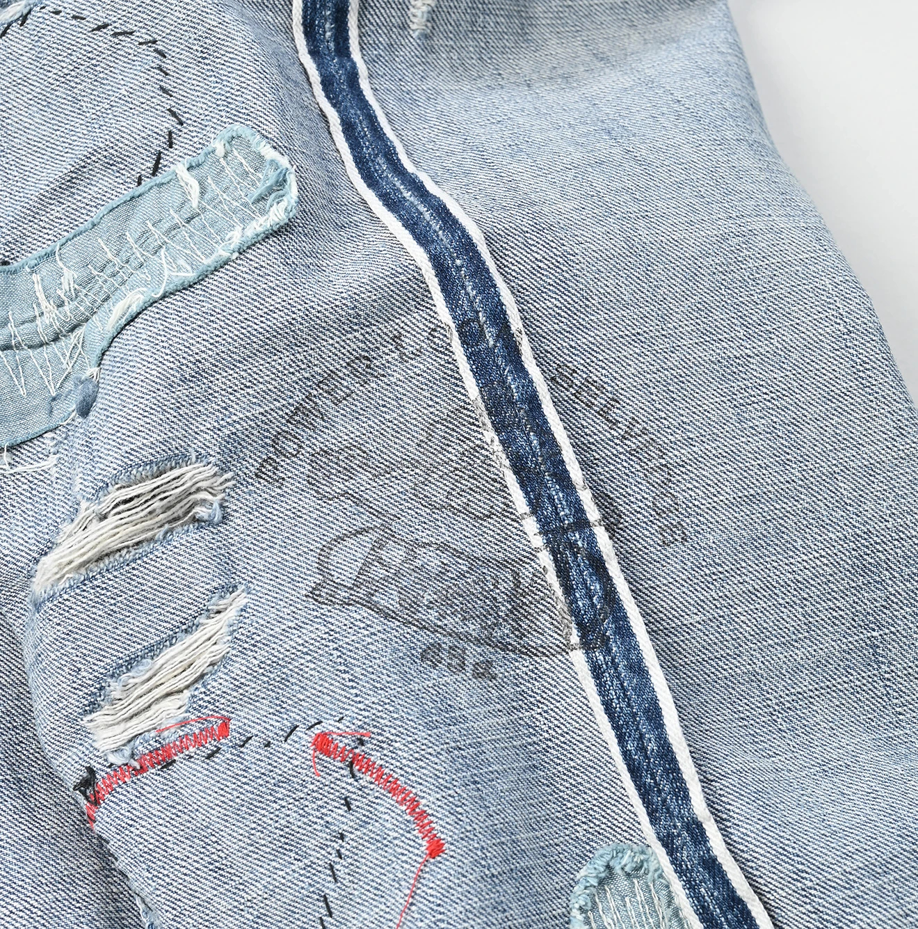 45R(フォーティファイブアール) |再び6.5の空比古比女遖加工（ハッピーパッチワーク）