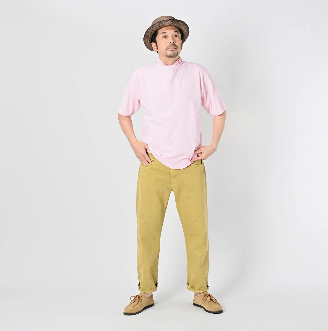 45R(フォーティファイブアール) |天竺の90845星Tシャツ