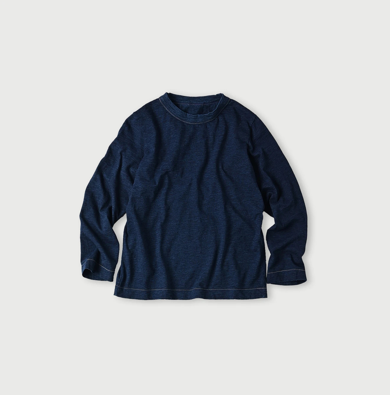 45R(フォーティファイブアール) |天竺の四角Tシャツ（インディゴ）