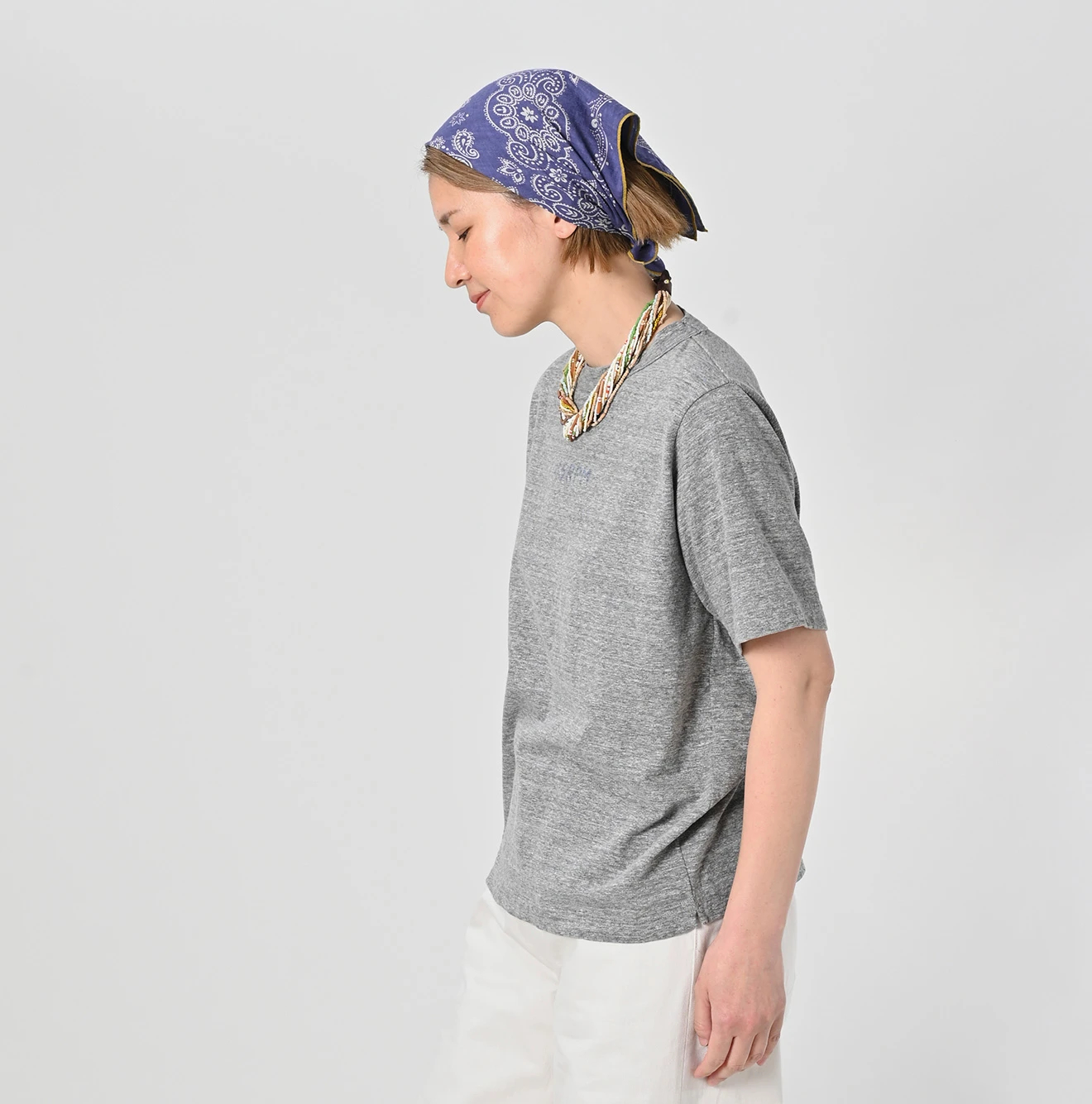 45R(フォーティファイブアール) |天竺の90845星ロゴTシャツ（トップ）