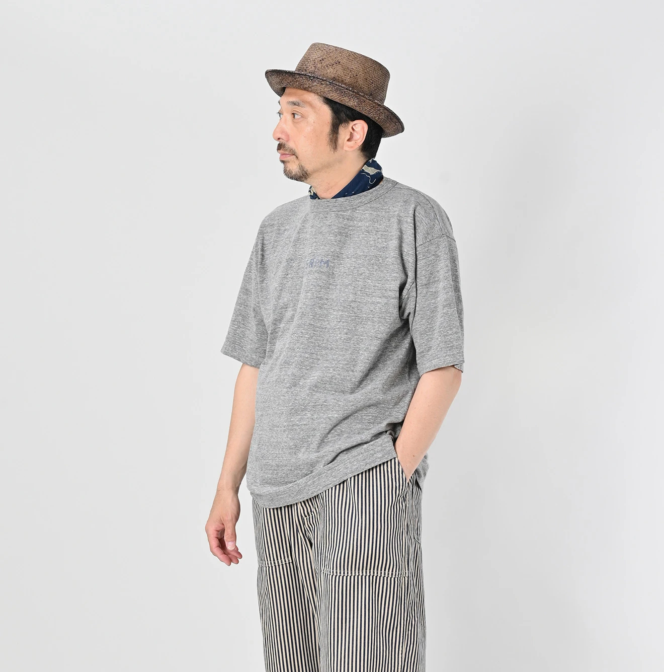 45R(フォーティファイブアール) |天竺の90845星ロゴTシャツ（トップ）