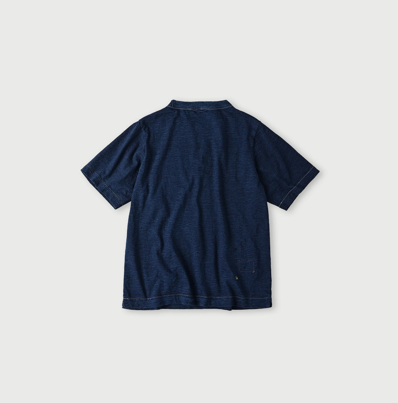 45R(フォーティファイブアール) |天竺の90845星ロゴTシャツ（インディゴ）