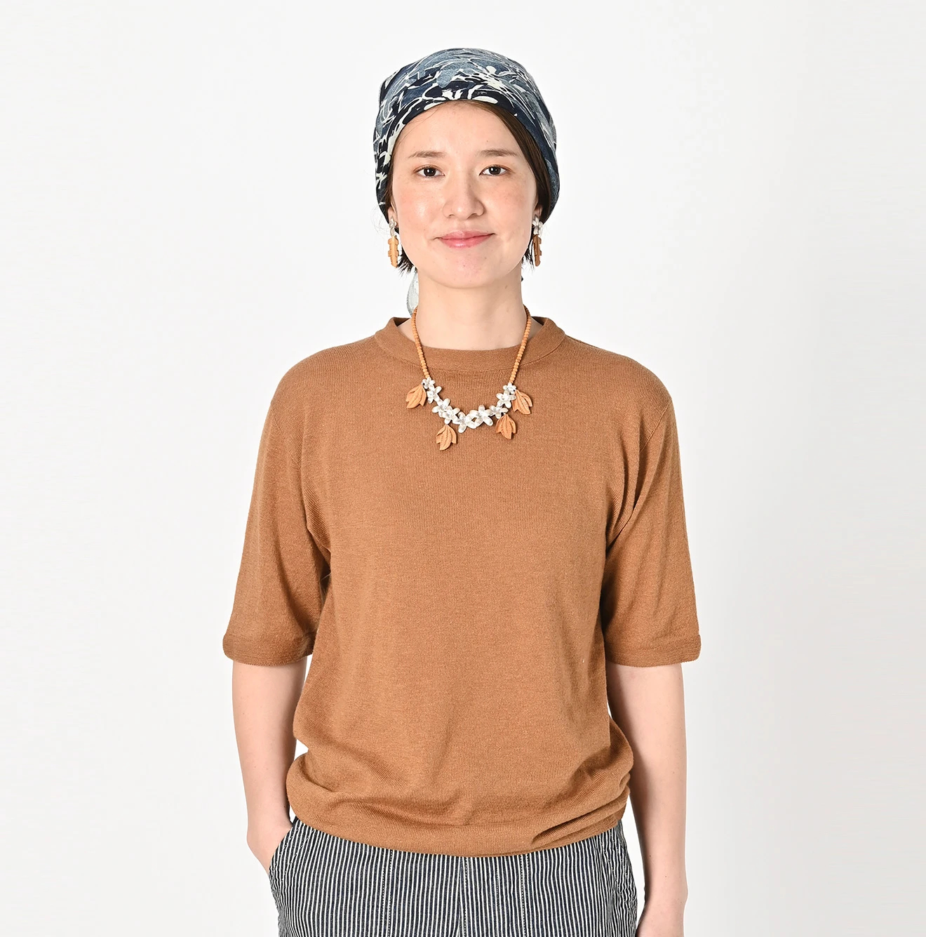 45R（フォーティファイブアール）| スーピマ超ガーゼの908Tシャツ