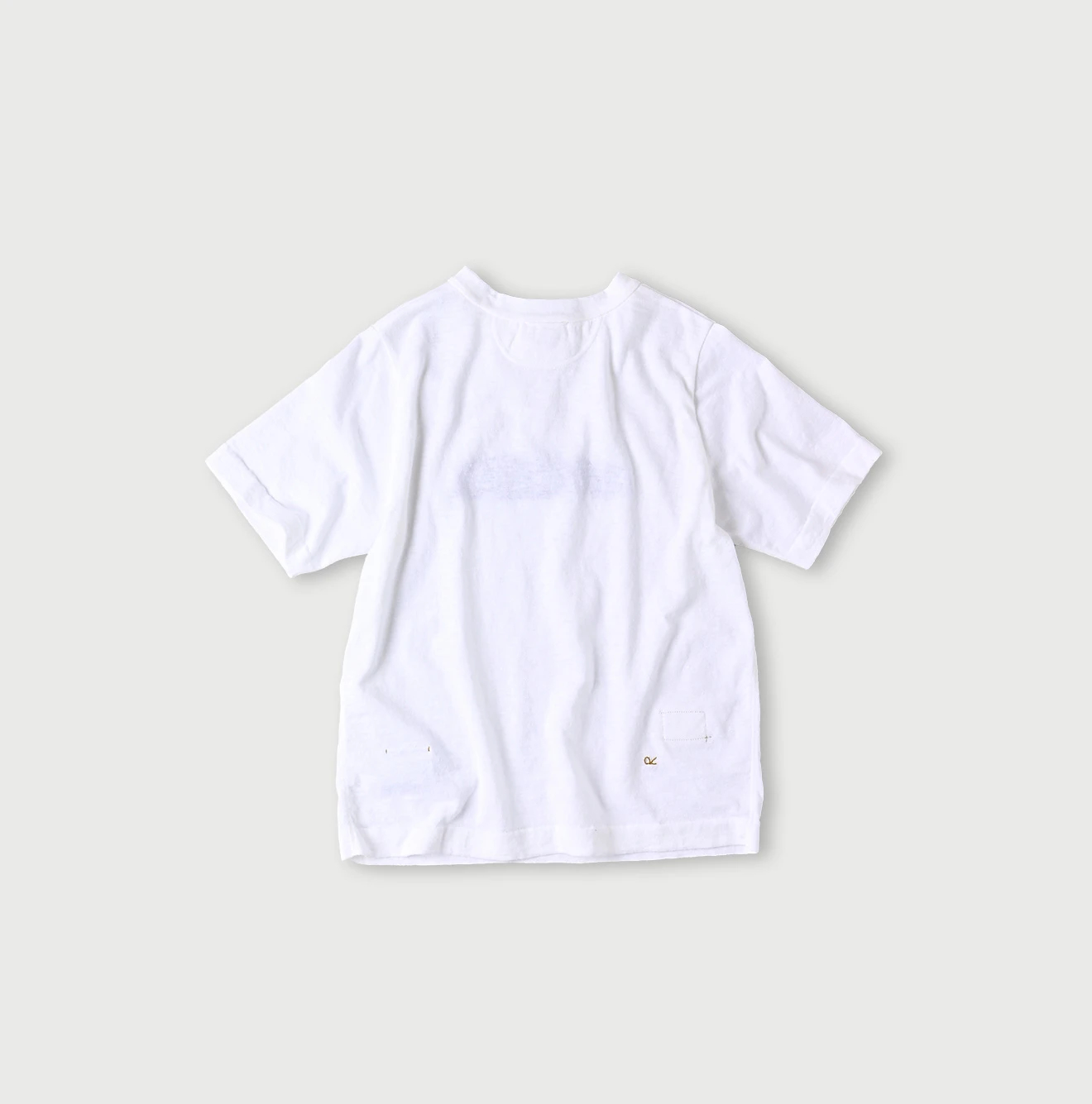 45R(フォーティファイブアール) |ジャカードロゴの908ニットソーTシャツ