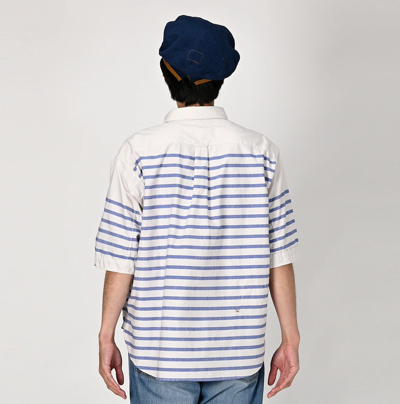 45R(フォーティファイブアール) |スーピマオックスの908オーシャンボタンダウンバスクプル