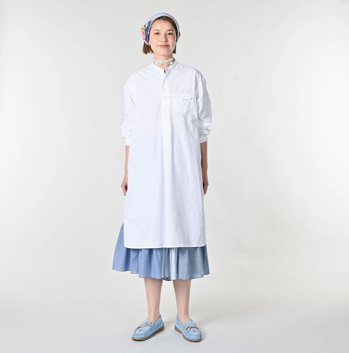 45R(フォーティファイブアール) |コンパクトダンプの908オーシャンスモックシャツ