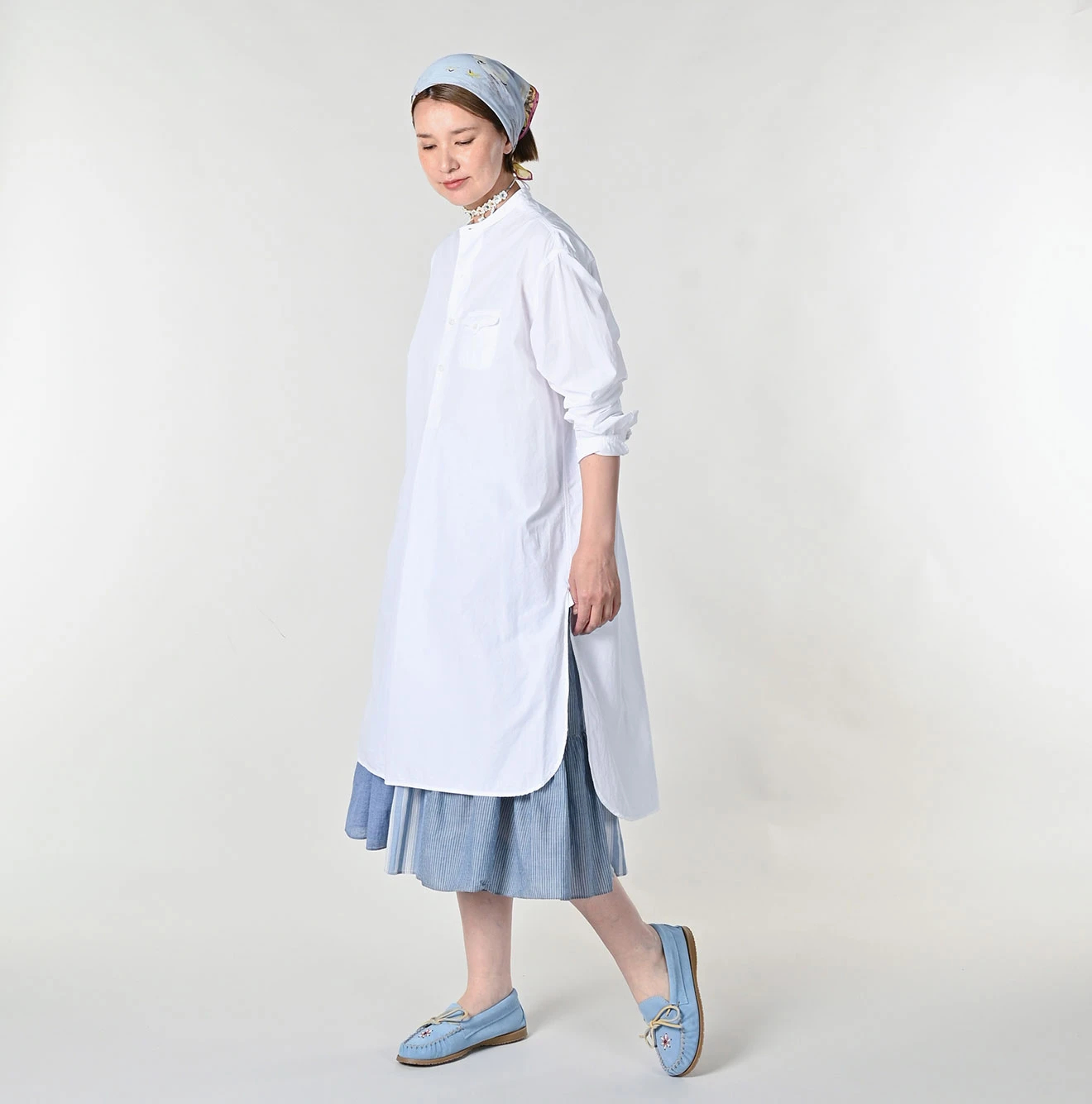 45R(フォーティファイブアール) |コンパクトダンプの908オーシャンスモックシャツ