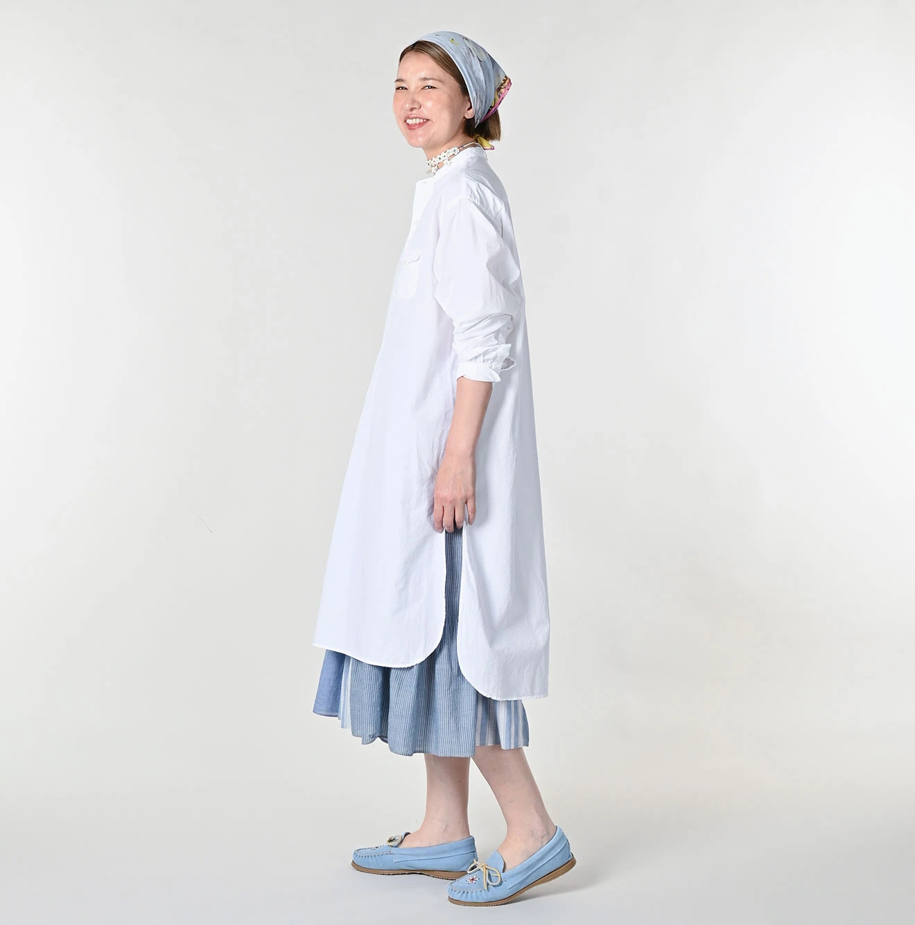 45R(フォーティファイブアール) |コンパクトダンプの908オーシャンスモックシャツ