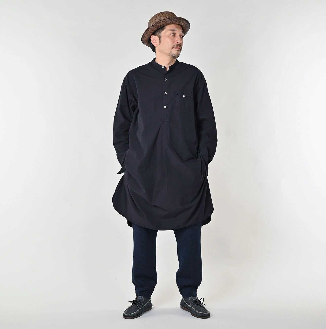 45R(フォーティファイブアール) |コンパクトダンプの908オーシャンスモックシャツ